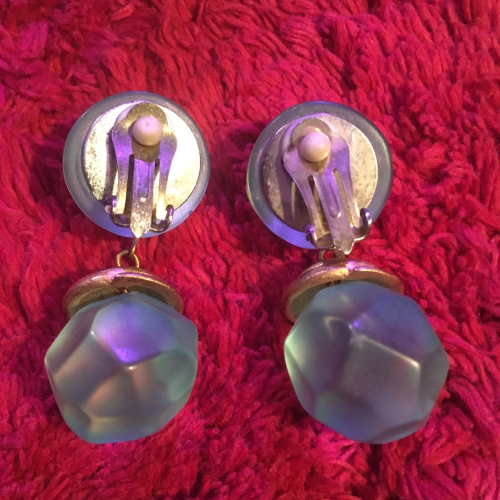 Vintage Mid-Century Ear Bobbles - Picture 2 of 5
